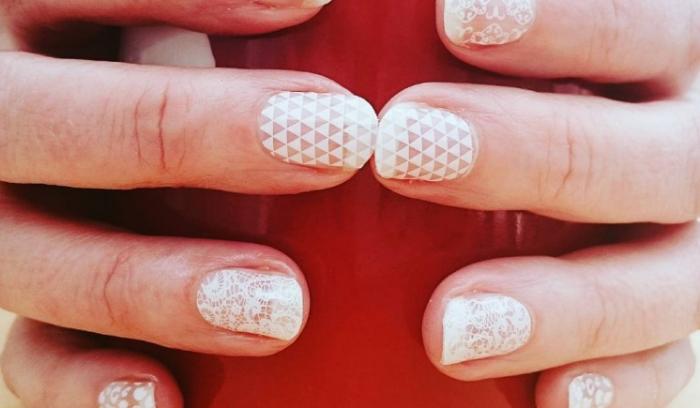 14 idées de nail arts blancs | #11