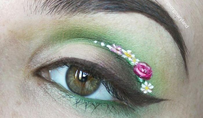 14 magnifiques maquillages que cette make-up artiste réalise sur son propre oeil | #14