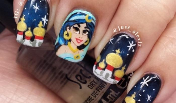 12 nail arts Princesses Disney qui nous font retomber en enfance | #4