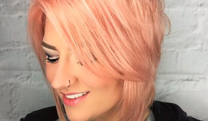 La preuve que la coloration Rose Gold est toujours la couleur arc-en-ciel parfaite pour vos cheveux | #7