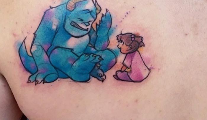 18 tatouages inspirés des dessins animés Pixar | #4