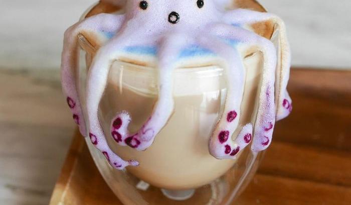 Cette jeune femme crée des cafés latte en 3D tellement mignons qu'on n'oserait pas les boire | #8