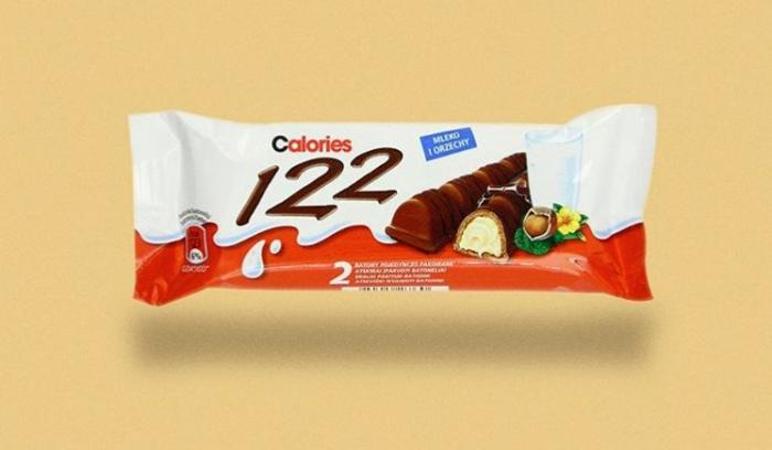 20 logos repensés pour afficher le nombre de calories des produits | #2