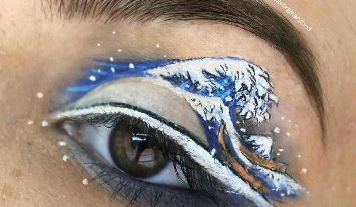 14 magnifiques maquillages que cette make-up artiste réalise sur son propre oeil | #3