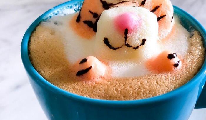 Cette jeune femme crée des cafés latte en 3D tellement mignons qu'on n'oserait pas les boire | #7