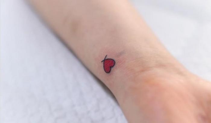 22 petits tatouages coeur tellement mignons que vous allez vouloir les mêmes | #20