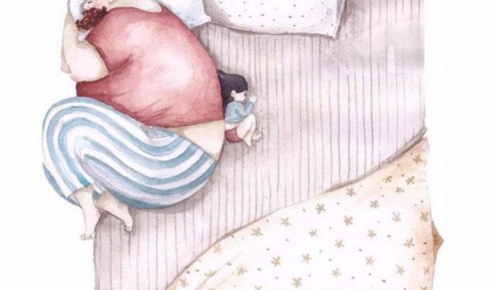 14 illustrations réconfortantes sur l'amour entre les papas et leur fille | #6