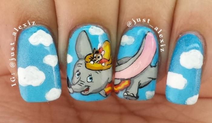 25 nail arts inspirés de Disney | #8