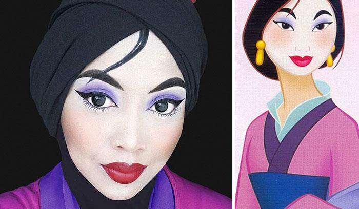 Cette make-up artist se déguise en princesses Disney et le résultat est incroyablement réussi | #3