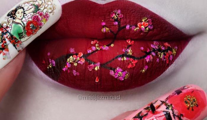 Cette make-up artiste transforme ses lèvres en véritables oeuvres d'art | #3