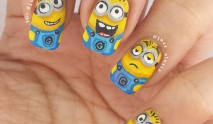 21 nail arts Minions trop mignons ! | #4