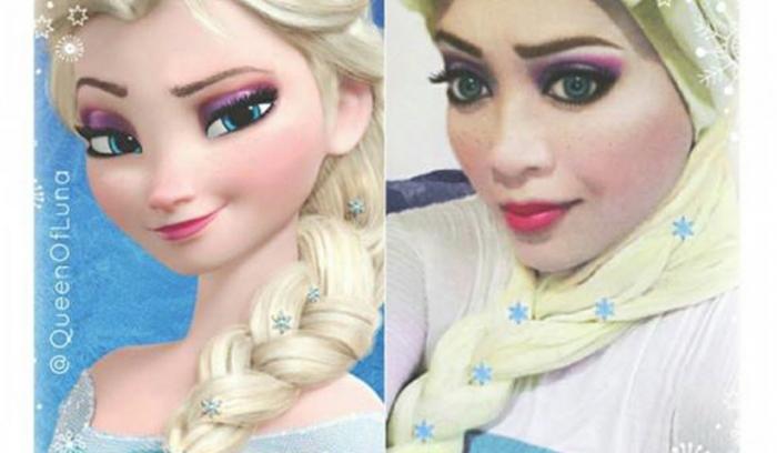 Cette make-up artist se déguise en princesses Disney et le résultat est incroyablement réussi | #5