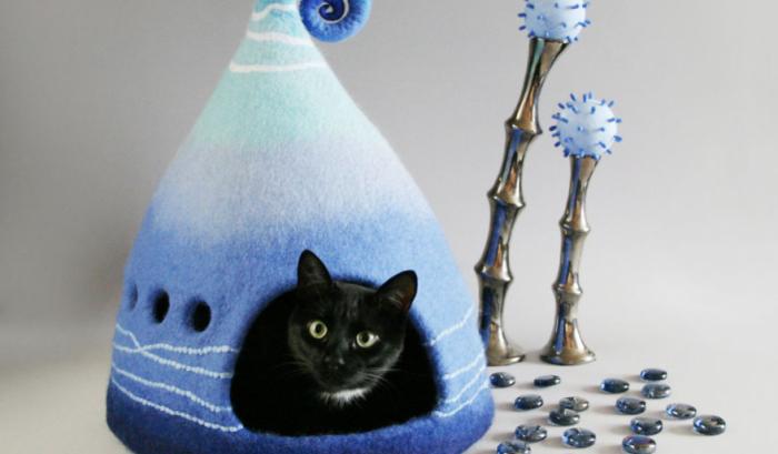 Elle crée des maisons pour chat pleines de couleur vraiment adorables | #5