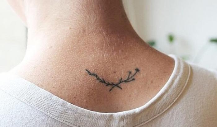 17 tatouages sur la nuque qui vont vous inspirer | #6