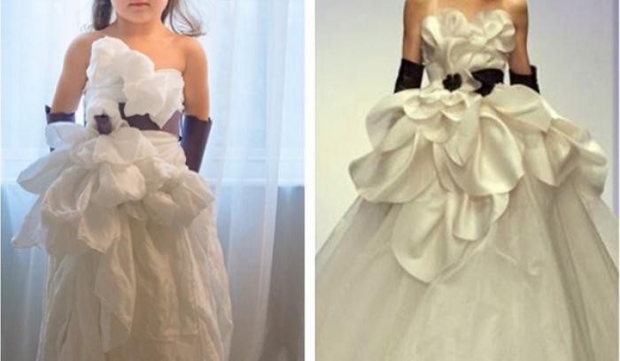 Cette maman créative recrée les robes de star pour sa petite fille avec les moyens du bord, et le résultat est juste WAOUH ! | #7