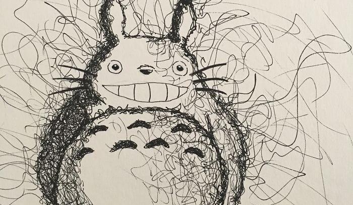 Il transforme ses gribouillages en dessins magnifiques | #7