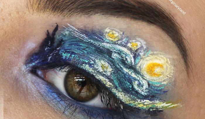 14 magnifiques maquillages que cette make-up artiste réalise sur son propre oeil | #8