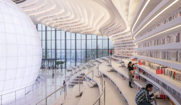 Cette bibliothèque contient plus d'1,2 million de livres et sa structure unique est tout simplement époustouflante | #2