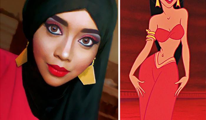 Cette make-up artist se déguise en princesses Disney et le résultat est incroyablement réussi | #8