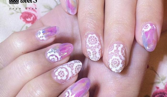 La dernière tendance nail art : les glass nails | #10