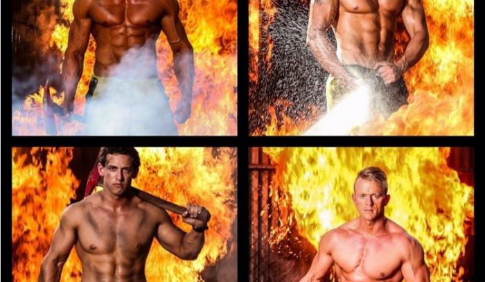 Des pompiers sexy posent avec des chiots dans un calendrier caritatif pour les aider à trouver une famille | #11