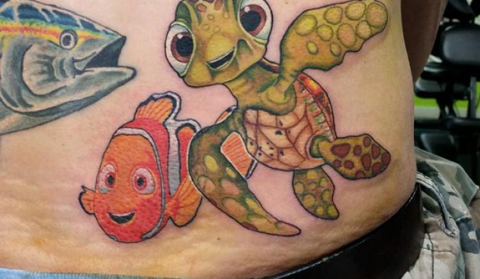 18 tatouages inspirés des dessins animés Pixar | #5