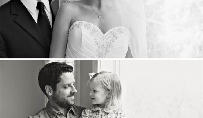Cet homme a refait ses photos de mariage avec sa petite fille après le décès de sa femme... et elles sont magnifiques | #4