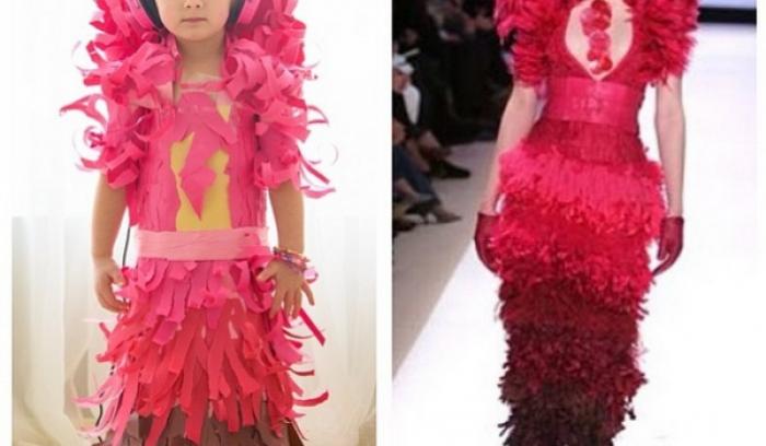 Cette maman créative recrée les robes de star pour sa petite fille avec les moyens du bord, et le résultat est juste WAOUH ! | #8