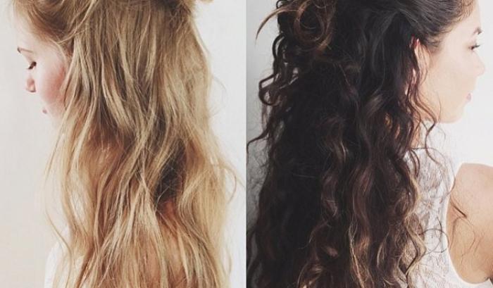 19 idées de coiffures pour cheveux longs et mi-longs | #20