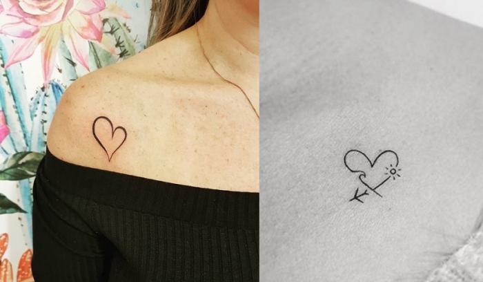 22 petits tatouages coeur tellement mignons que vous allez vouloir les mêmes