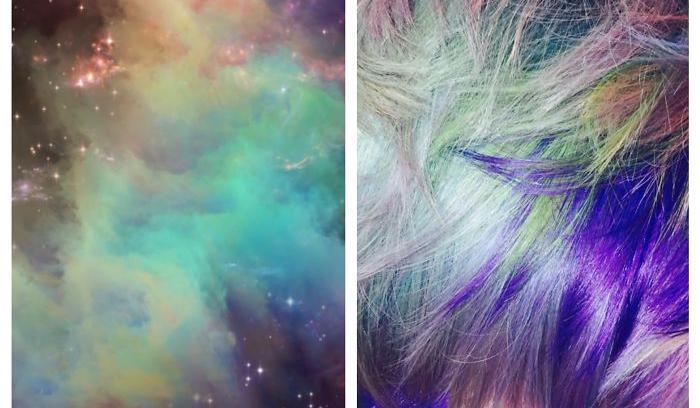La tendance coiffure Galaxy Hair pour des cheveux aux couleurs de l'espace | #23
