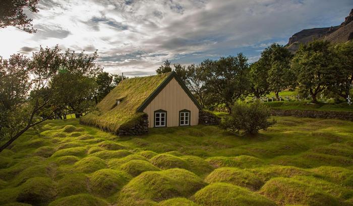 15 maisons scandinaves avec un toit végétal qui semblent tout droit sorties d'un conte de fées