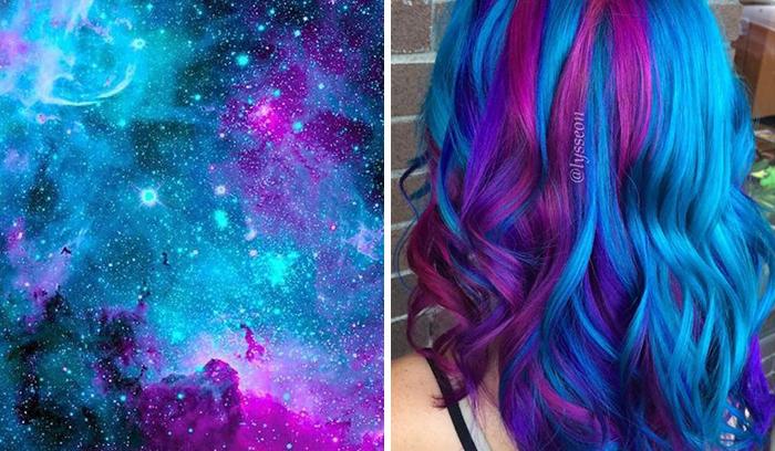 La tendance coiffure Galaxy Hair pour des cheveux aux couleurs de l'espace | #10