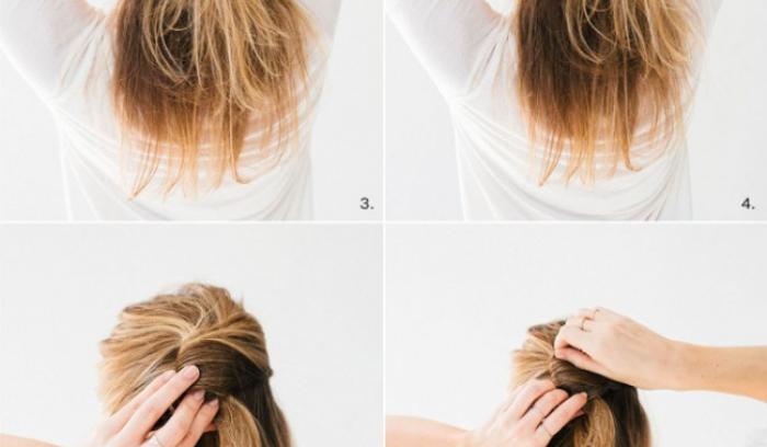 14 tutos coiffures faciles réalisables en moins de 5 minutes | #4