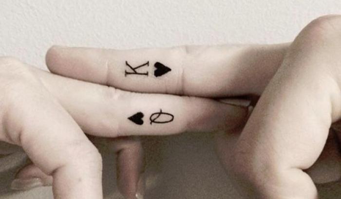 29 petits tatouages assortis pour les couples qui veulent afficher leur amour | #8