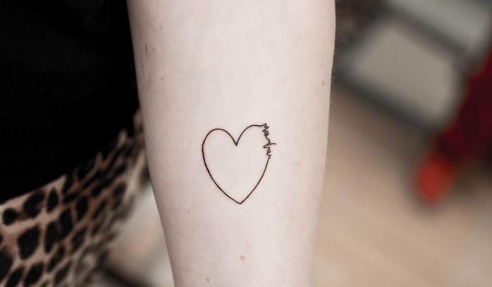 48 idées de tatouages coeur tellement mignons que vous voudrez les mêmes | #9