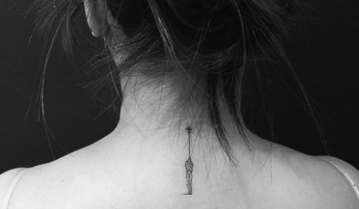 17 tatouages sur la nuque qui vont vous inspirer | #5