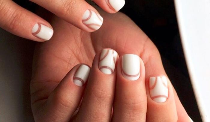 14 idées de nail arts blancs | #10