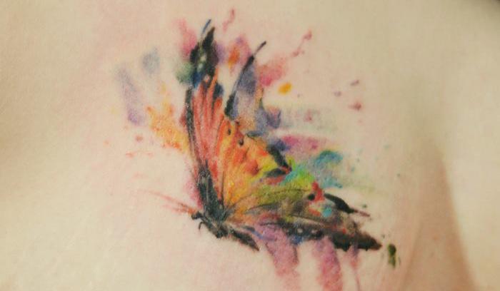 11 tatouages fleuris qui imitent des peintures à l'aquarelle sur la peau | #11