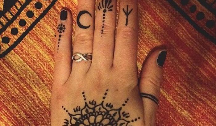 27 magnifiques tatouages au henné | #23