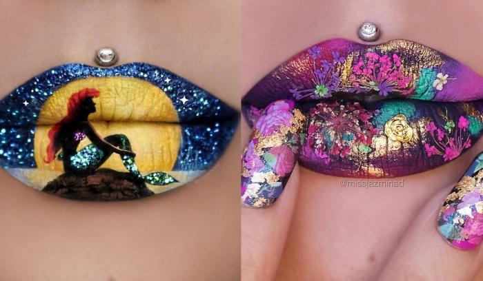 Cette make-up artiste transforme ses lèvres en véritables oeuvres d'art