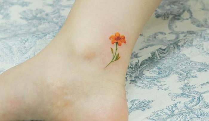 22 petits tatouages sur le pied qui vont vous faire craquer | #22
