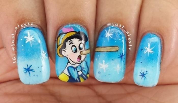 25 nail arts inspirés de Disney | #7