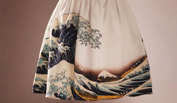 Vous pouvez porter vos tableaux préférés tous les jours grâce à ces jupes artistiques