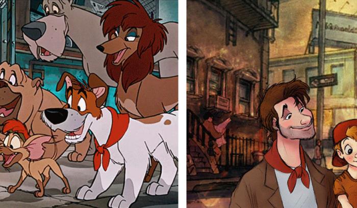 Une artiste transforme 6 animaux Disney en humains | #4