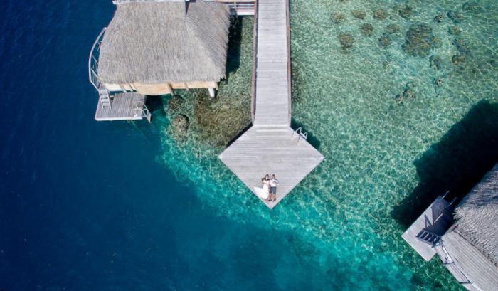 Cette photographe prend ses plus belles photos de mariage... du ciel, à l'aide d'un drone | #8