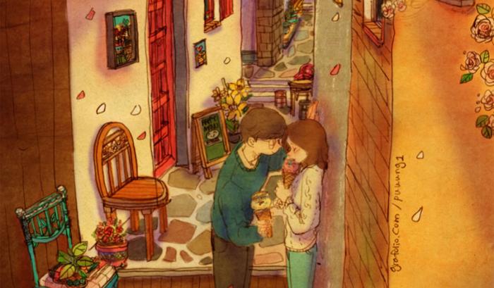 20 illustrations qui montrent que l'amour se nourrit des petites attentions du quotidien | #2