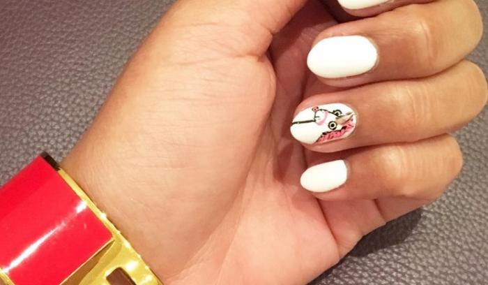 14 idées de nail arts blancs | #12