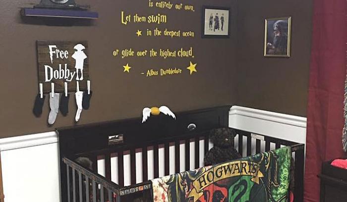 Ces parents ont créé une chambre d'enfant Harry Potter pour leur petit sorcier | #2