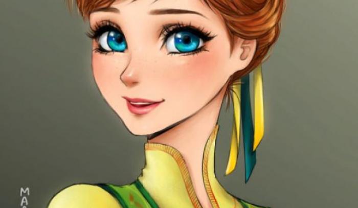 Découvrez vos Princesses Disney préférées en personnages de manga | #7